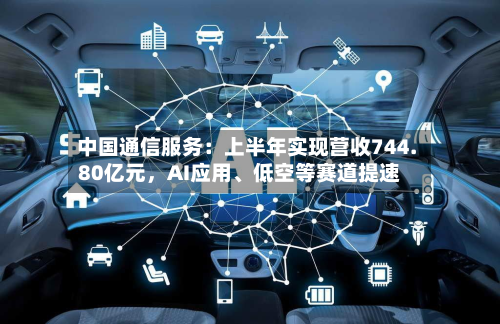 中国通信服务：上半年实现营收744.80亿元，AI应用	、低空等赛道提速-第3张图片