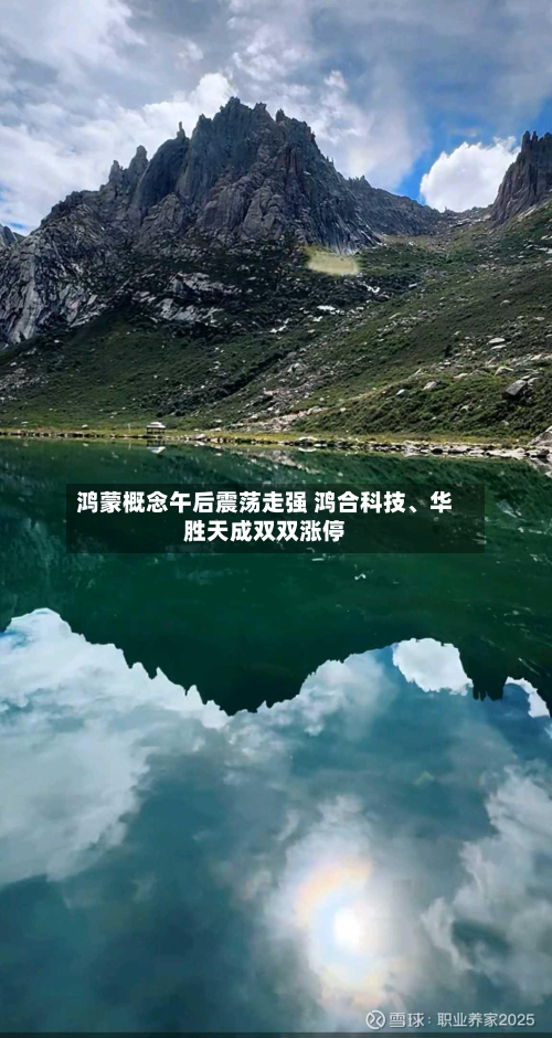 鸿蒙概念午后震荡走强 鸿合科技、华胜天成双双涨停-第1张图片