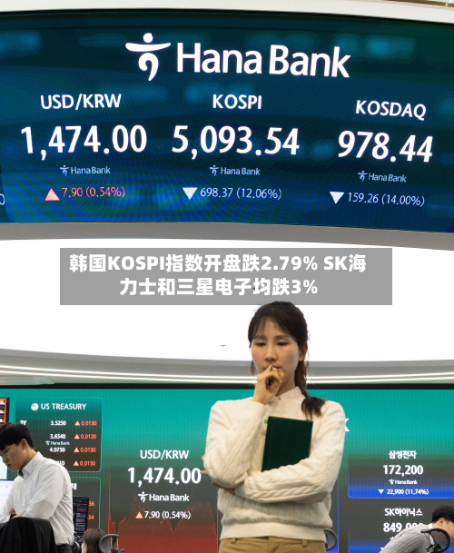 韩国KOSPI指数开盘跌2.79% SK海力士和三星电子均跌3%-第2张图片