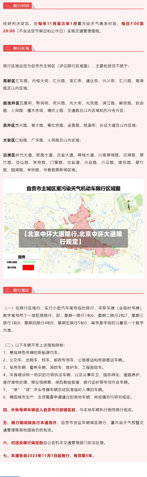 【北京中环大道限行,北京中环大道限行规定】-第2张图片