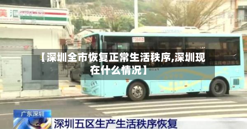 【深圳全市恢复正常生活秩序,深圳现在什么情况】-第3张图片