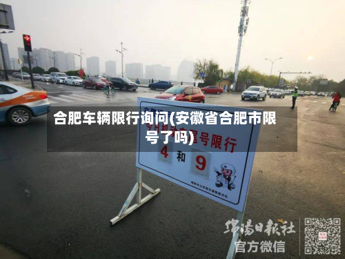 合肥车辆限行询问(安徽省合肥市限号了吗)-第3张图片