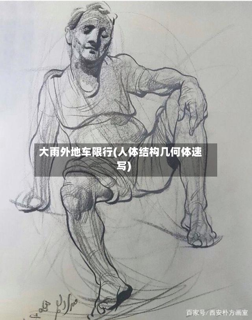 大雨外地车限行(人体结构几何体速写)-第2张图片
