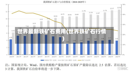 世界最新铁矿石费用(世界铁矿石行情)