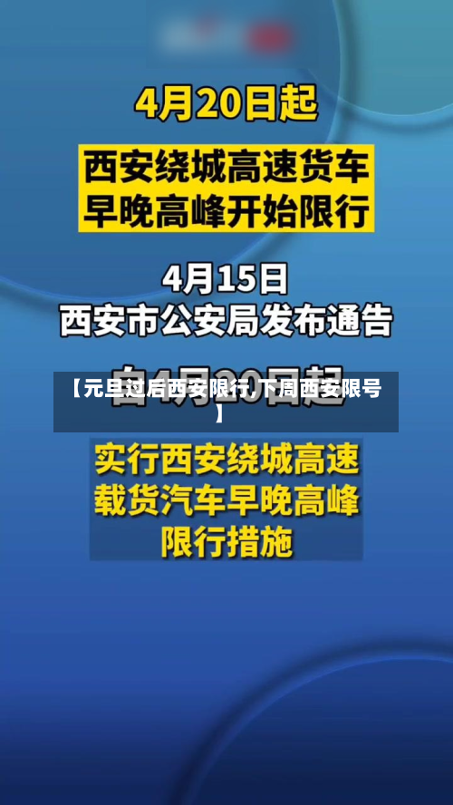 【元旦过后西安限行,下周西安限号】-第3张图片