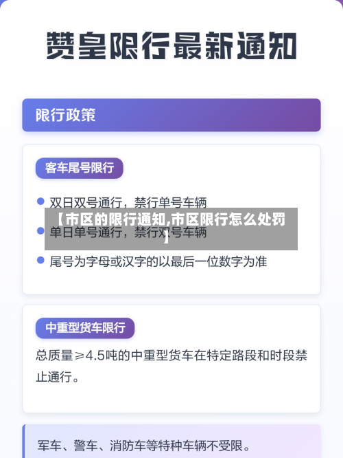 【市区的限行通知,市区限行怎么处罚】-第2张图片