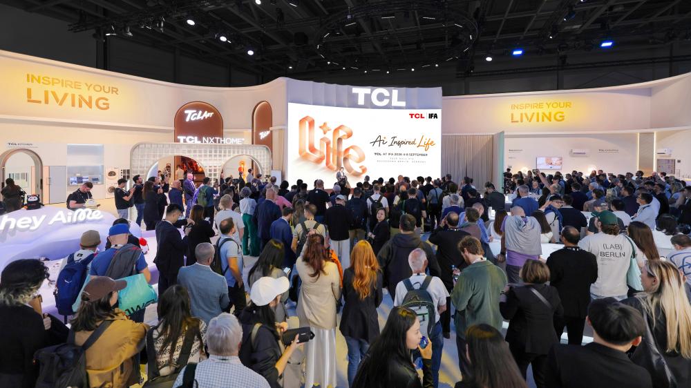 连续16年参展IFA	，TCL展示Mini LED及AI家电，欧洲本土化员工超九成